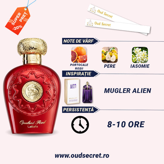 Lattafa Opulent Red Eau de Parfum, Dama, 100ml