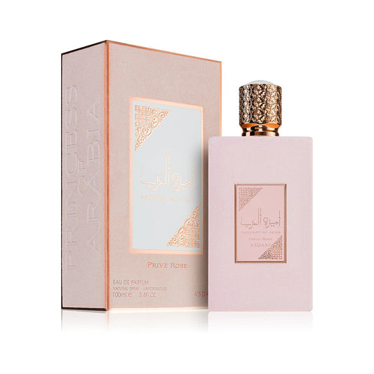 Asdaaf Ameerat Al Arab Prive Rose, Eau de Parfum, Femei, 100 ml