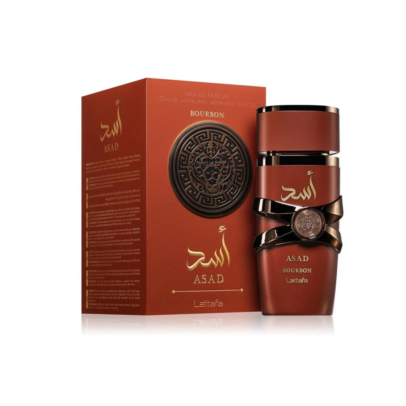 Lattafa Asad Bourbon, Eau de Parfum, Barbati, 100 ml