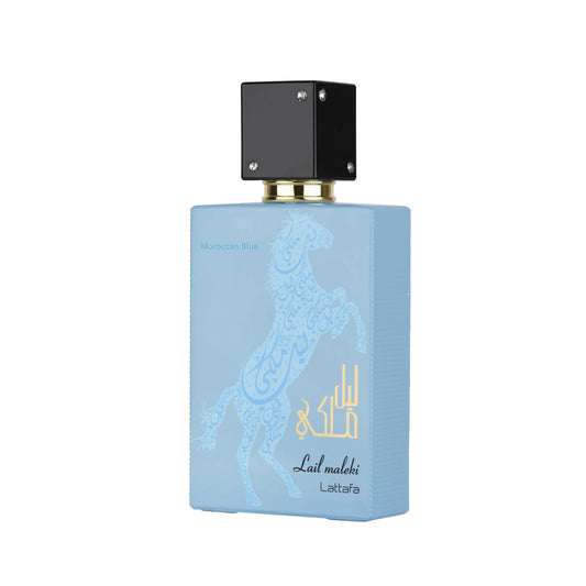 Lattafa Lail Maleki Moroccan Blue Eau de Parfum, Dama, 100ml